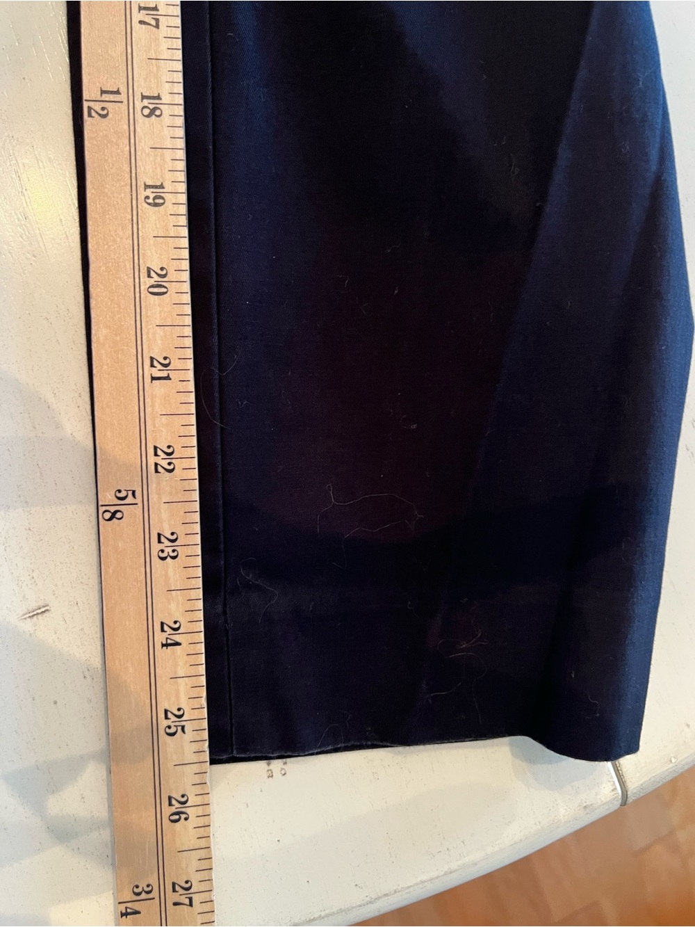 Talbots Black Perfect Crop Curvy cropped Pants Sz 4 - Picture 10 of 10
